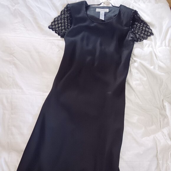 Meet Your Best LBD! Jessica Howard Women's Size 10 Little Black Dress - Picture 1 of 6